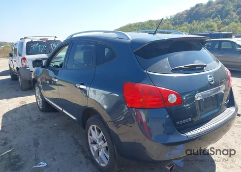 2013 Nissan Rogue Sv W/Sl Pkg from USA, damaged, VIN JN8AS5MV4DW608399